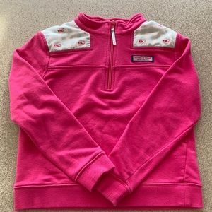 Vineyard Vines Girls Shep Shirt, size S (7-8)